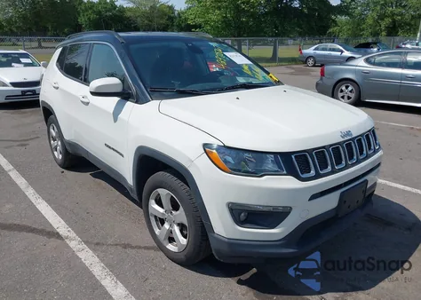 2018 Jeep Compass Latitude из США, поврежденный, VIN 3C4NJDBB2JT328209